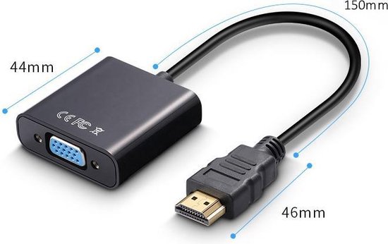 hdmi naar vga kwaliteit