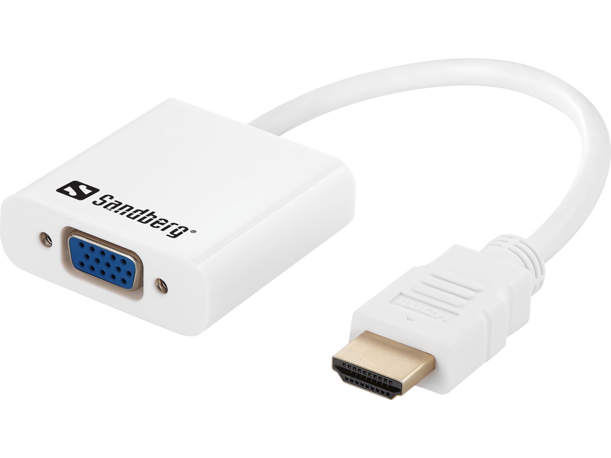 hdmi naar vga met audio
