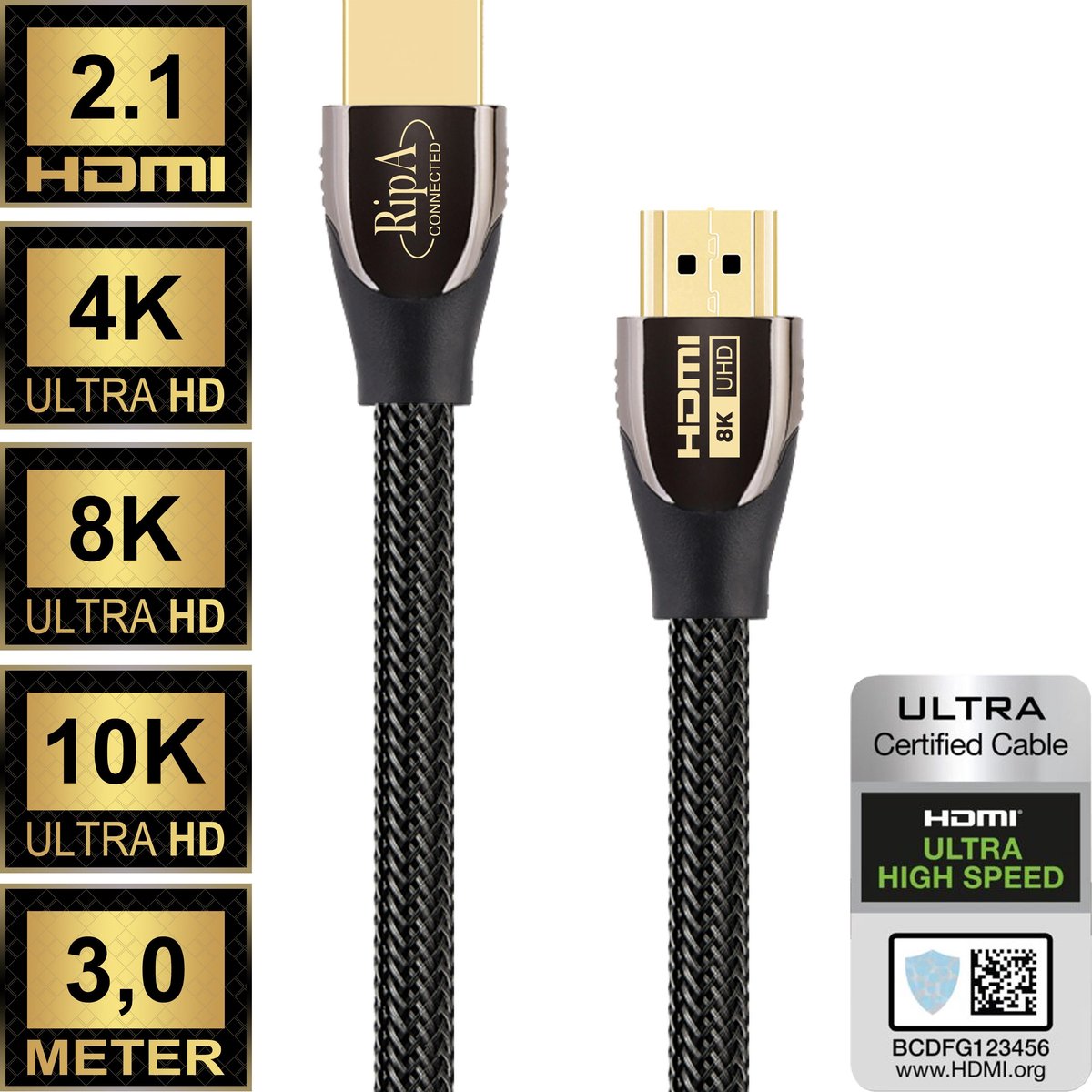 hdmi kabel 2.1 3m